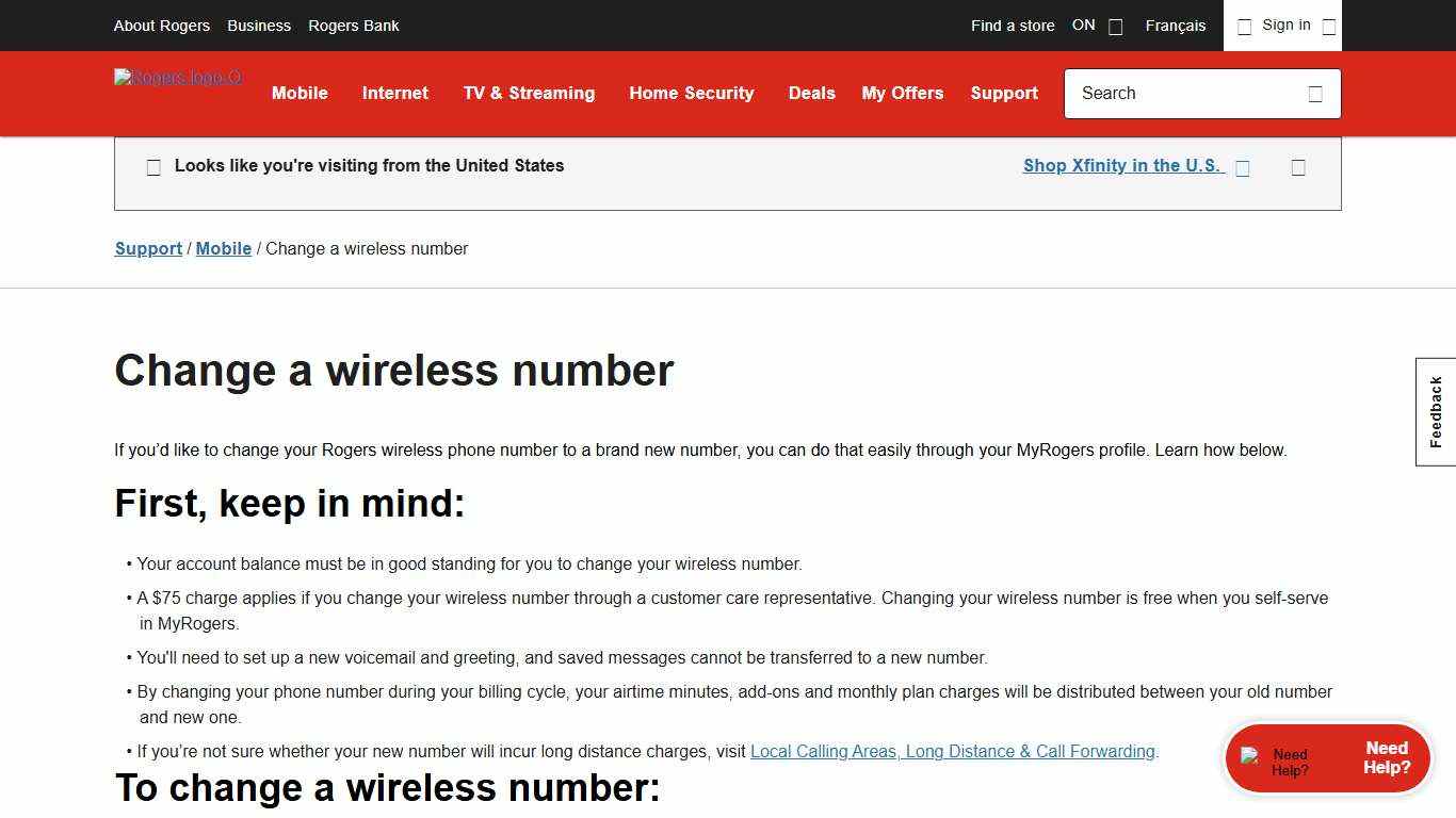 How to Change Your Mobile Phone Number - Rogers